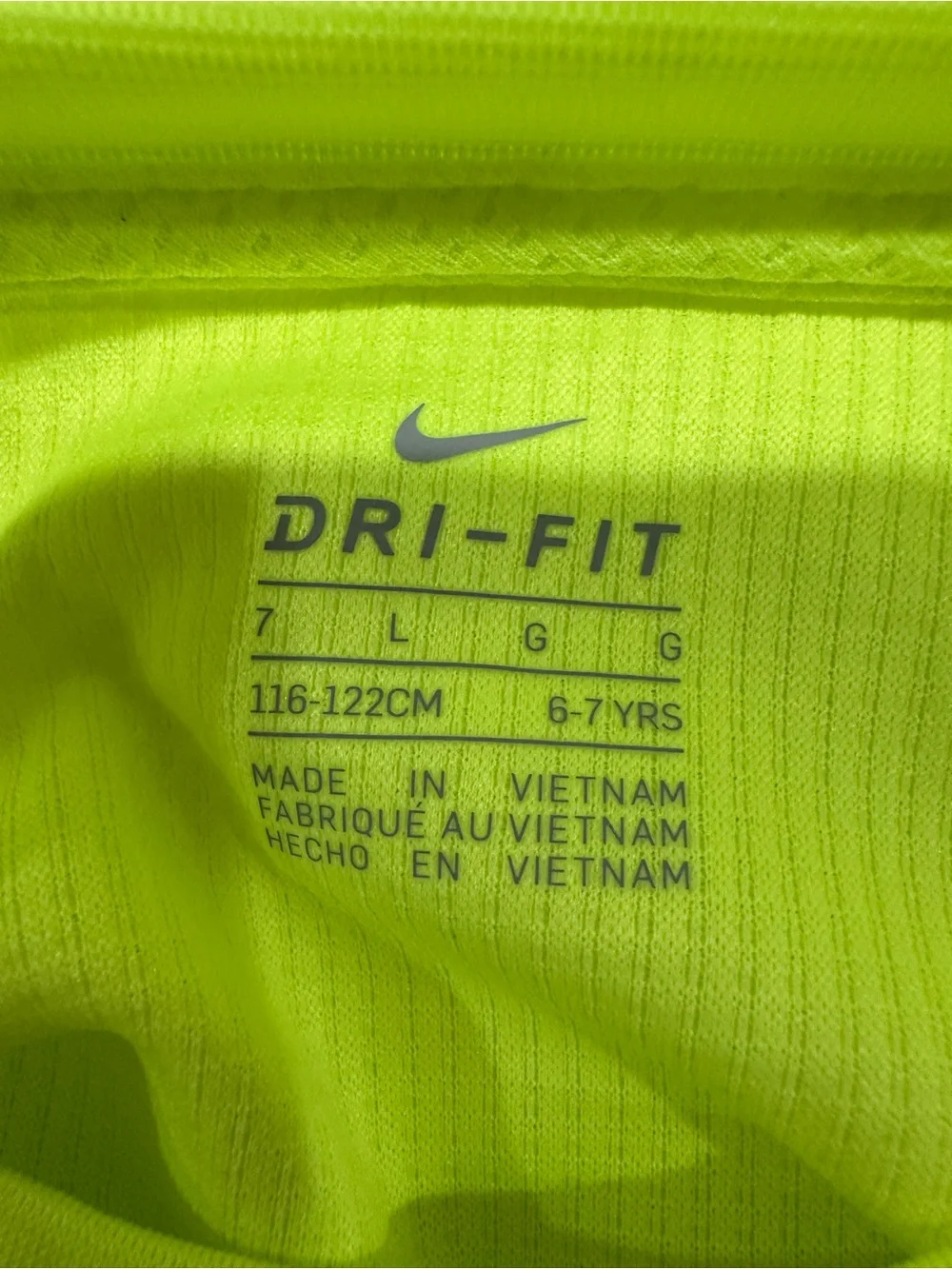 Boy’s Nike Long Sleeve 'Just Do It' Dri-FIT Shirt